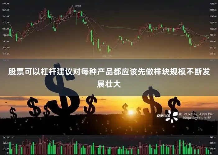 股票可以杠杆建议对每种产品都应该先做样块规模不断发展壮大